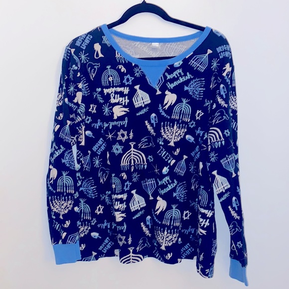 Target Women’s Hanukkah Print Themed Pajamas Pjs - Picture 4 of 9